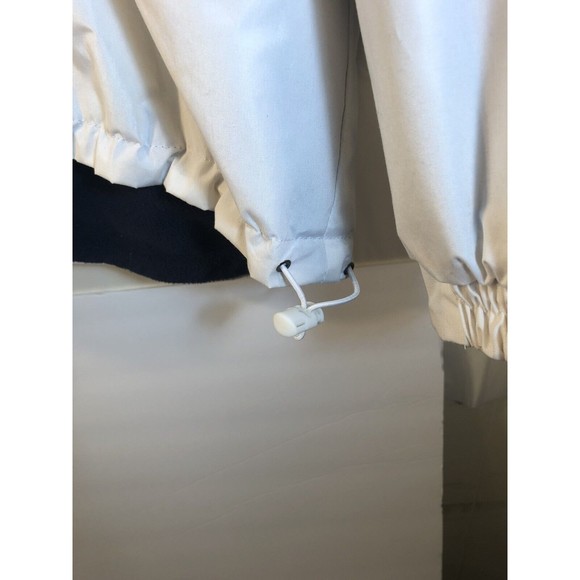 San Francisco city wear completely reversible fleece hooded rain coat Size L - Picture 5 of 6